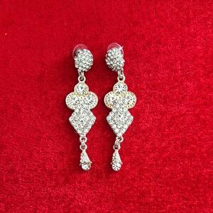 Elegant Silver Drop Earrings